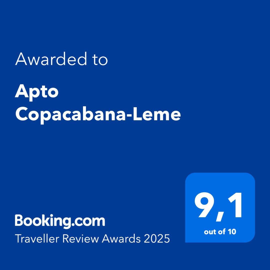 Apto Copacabana-Leme Rio de Janeiro Extérieur photo